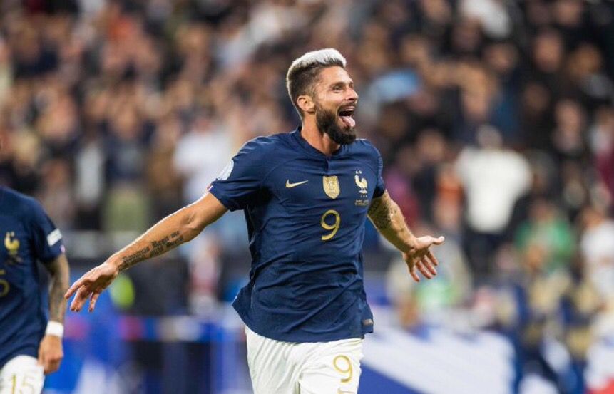 Top Skor Prancis, Giroud: Saya Ingin Jadi Teladan Bintang timnas Prancis Olivier Giroud foto : Ist)