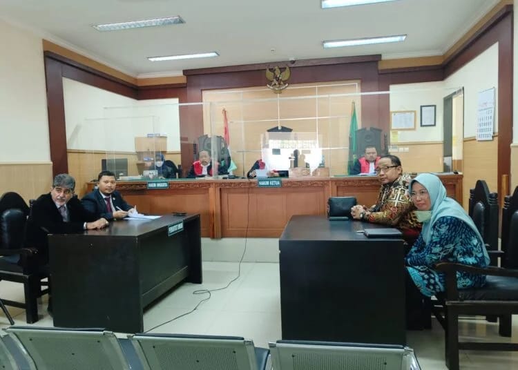 Ustaz Yusuf Mansur Lolos dari Gugatan Untuk Kali Keempat Suasana sidang di PN Tangerang. (Ist)