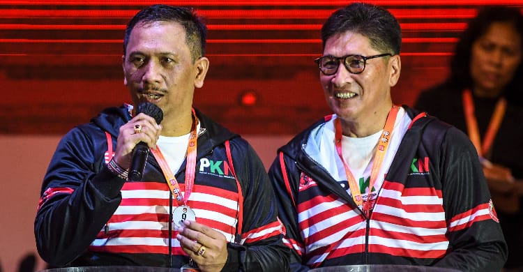 Gede Pasek Suardika (kiri) Ketua Umum Partai Kebangkitan Nusantara. (Ist)