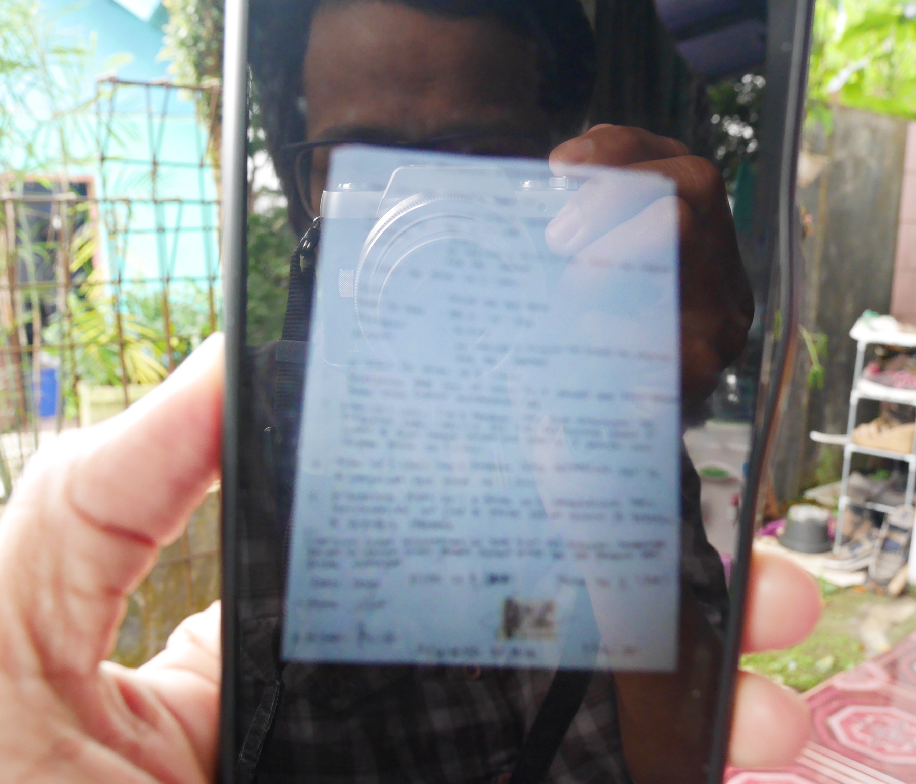 Foto surat perjanjian pelapor dengan terlapor kasus dugaan pencabulan.(Ari Supriadi/Tangsel Pos)
