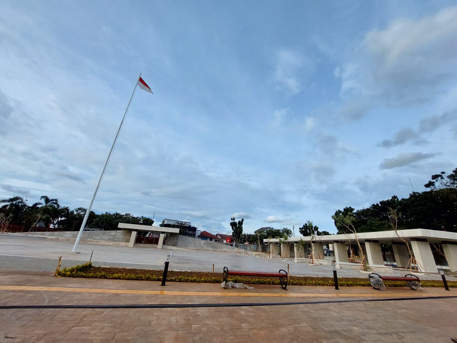 Alun-alun Pamulang Telah Rampung