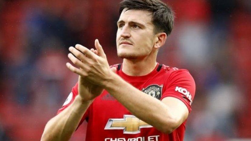 Maguire Disarankan Segera Cabut Dari MU Salah satu bek termahal Harry Maguire yang kini bermain di MU. (Ist)