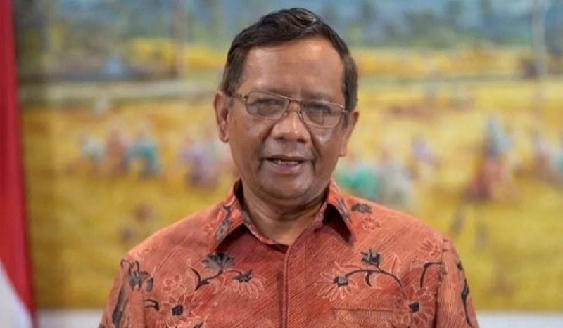 Mahfud Sayang Bharada E Menko Polhukam Mahfud MD. (Ist)