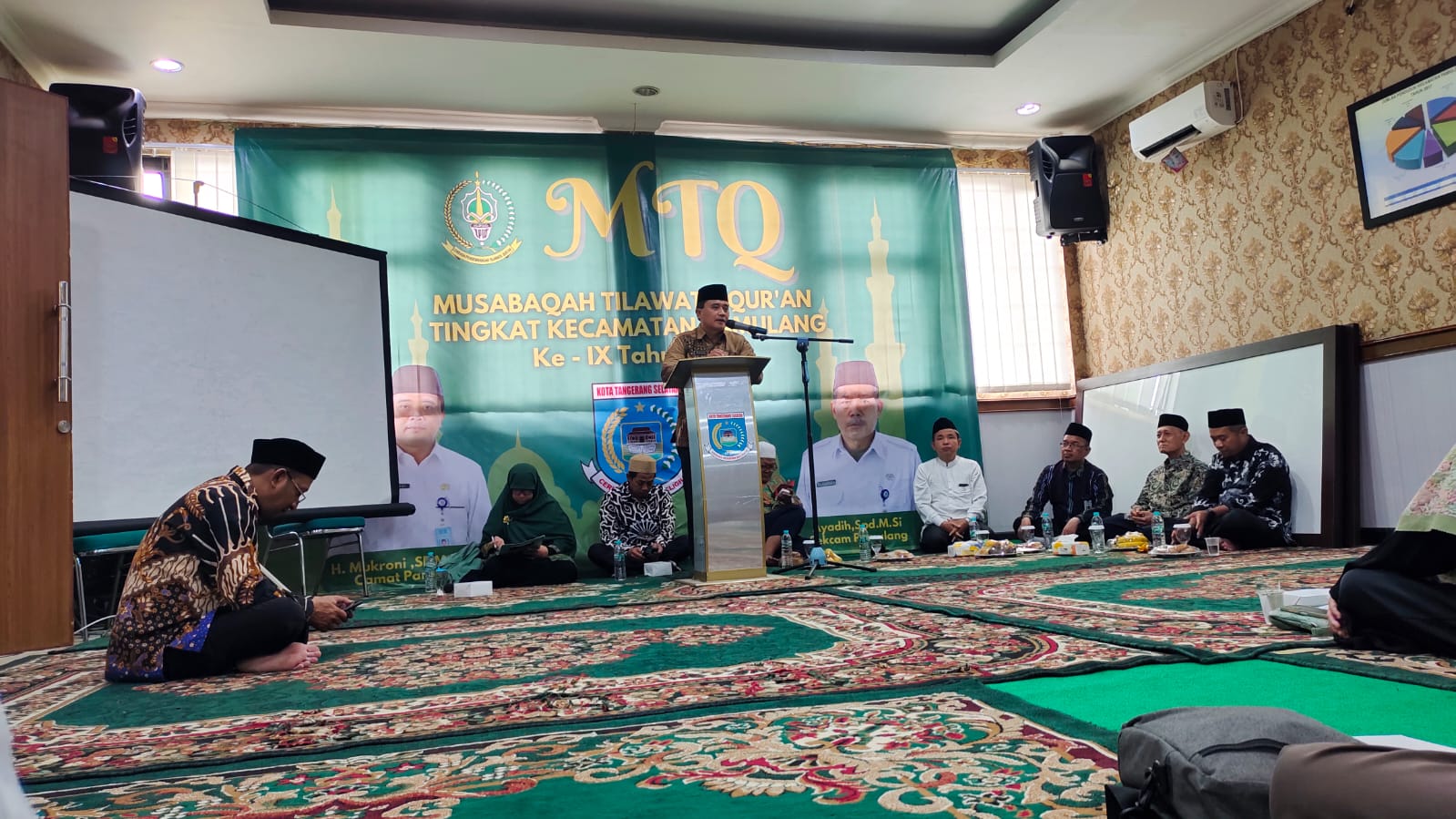 MTQ Kecamatan Pamulang berlangsung pada Kamis (19/01) di aula kecamatan Pamulang dengan target bisa mempertahankan juara umum.