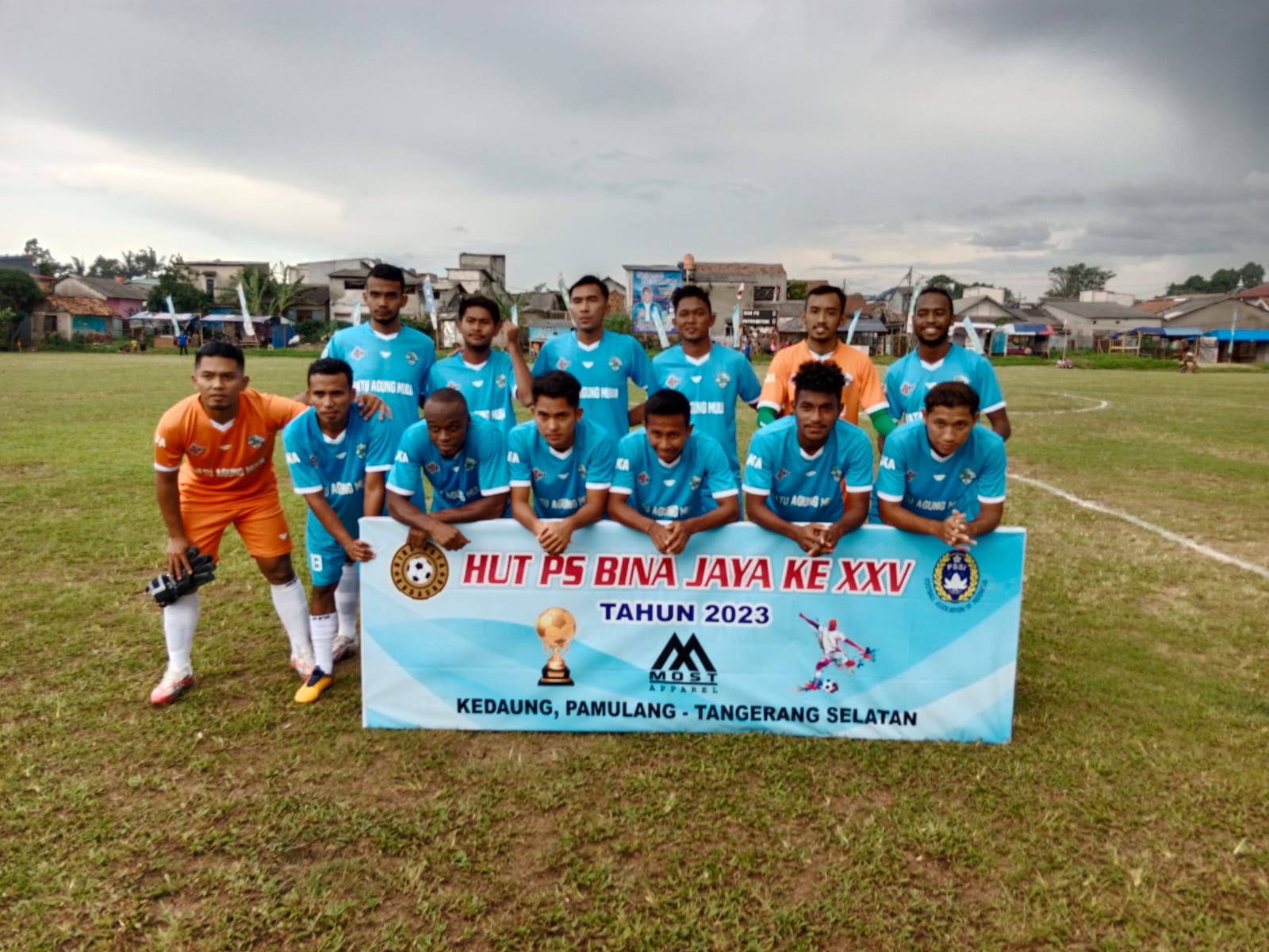 Pilar Tendang Bola Perdana, BAM FC Bungkam Putra Betawi Tim pendatang baru BAM FC langsung tebar ancaman. (Foto: dok/Panitia Bina Jaya Cup).