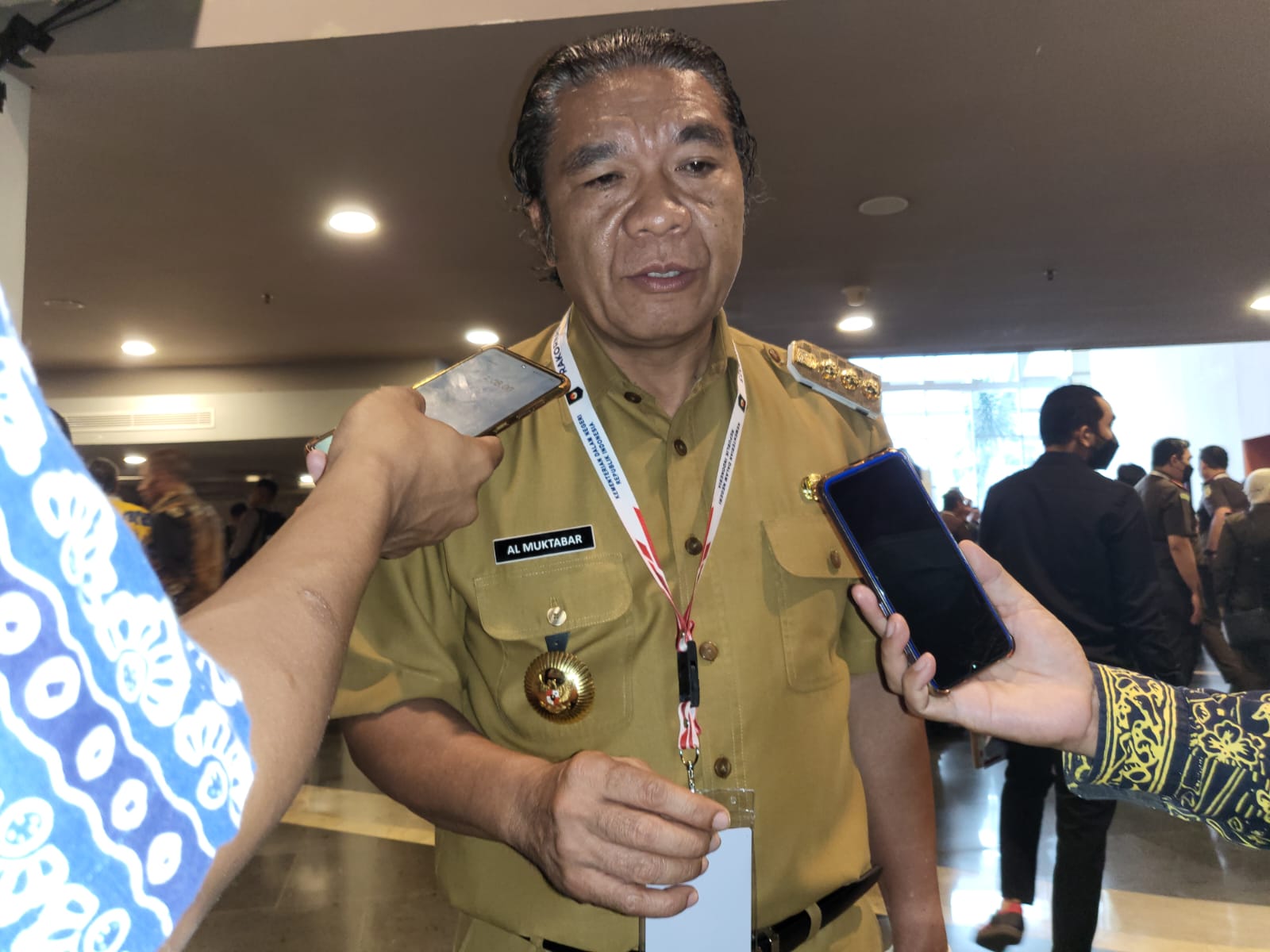 Pj Gubernur Al Muktabar Optimis Terhadap Kinerja Perekonomian Provinsi Banten Tahun 2023 foto : Humas Pemprov