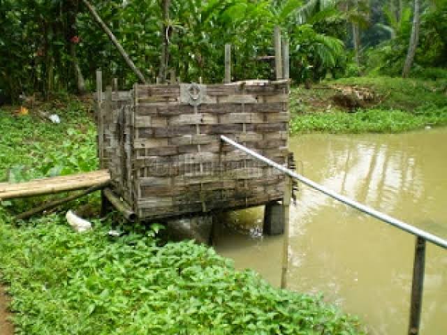 Ribuan Warga Belum Punya Sanitasi Layak, Pemkot Tangsel Siapkan Septic Tank Biotech Ilustrasi jamban apung