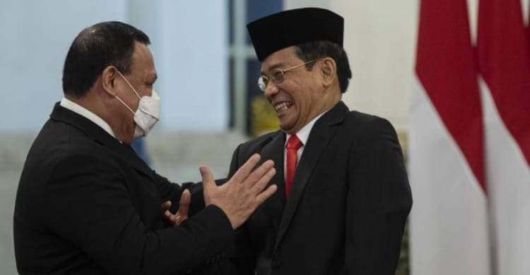Soal Formula E, Pimpinan KPK Terbelah Ketua KPK Firli Bahuri (kiri) dan Wakil Ketua KPK Johanis Tanak (kanan). (Ist)