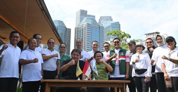 Airlangga-Imin Bertemu Di Senayan (Foto : Istimewa)