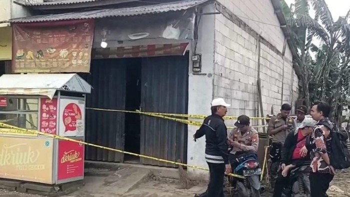 Bos Pengusaha Ayam Goreng Di Bekasi Dibunuh, Pelaku Culik Anak Korban Ruko di Kampung Kemejing, Bekasi tempat jazad MIM ditemukan dibunuh. (Ist)