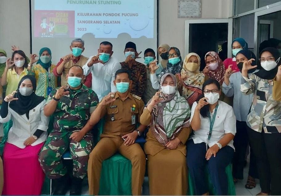 Gencarkan Edukasi, Kelurahan Pondok Pucung Fokus Tekan Angka Stunting foto: Ist