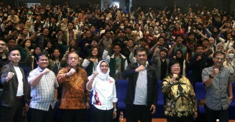 Menteri LHK Bicara Di Depan 500 Anak Muda NECSC 2023 (Foto : RM)
