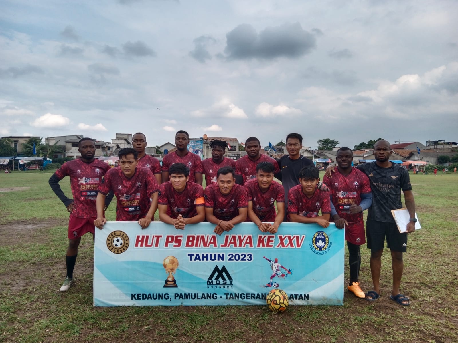 Obi United lolos ke putaran ketiga.(Foto: dok/Panitia Bina Jaya Cup).