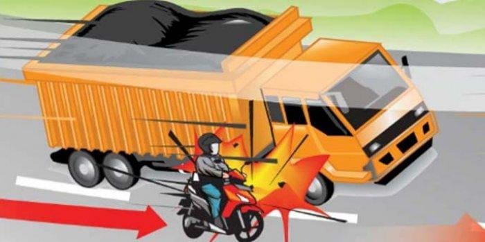 Pemotor Jadi Korban Tabrak Lari di Ciputat Ilustrasi