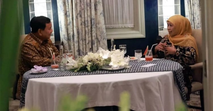 Prabowo Temui Khofifah (Foto : Istimewa)