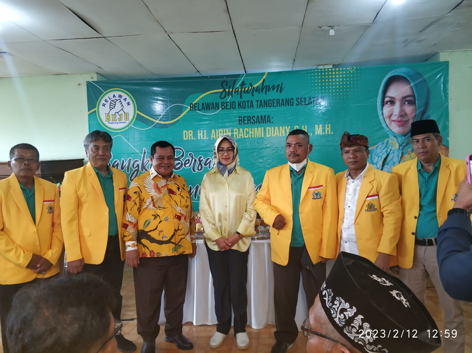 Relawan Bejo siap mendukung Airin Rachmi Diany menuju Banten Satu.