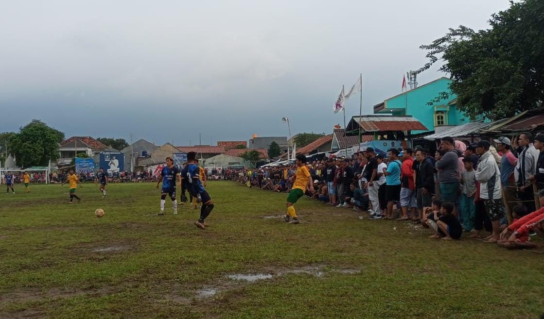 Ad-Sya Kurang Beruntung, Kecamatan Ciputat Tantang Denis di Final Laga antara Kecamatan Ciputat vs Ad-Sya berlangsung seru.(Ist).