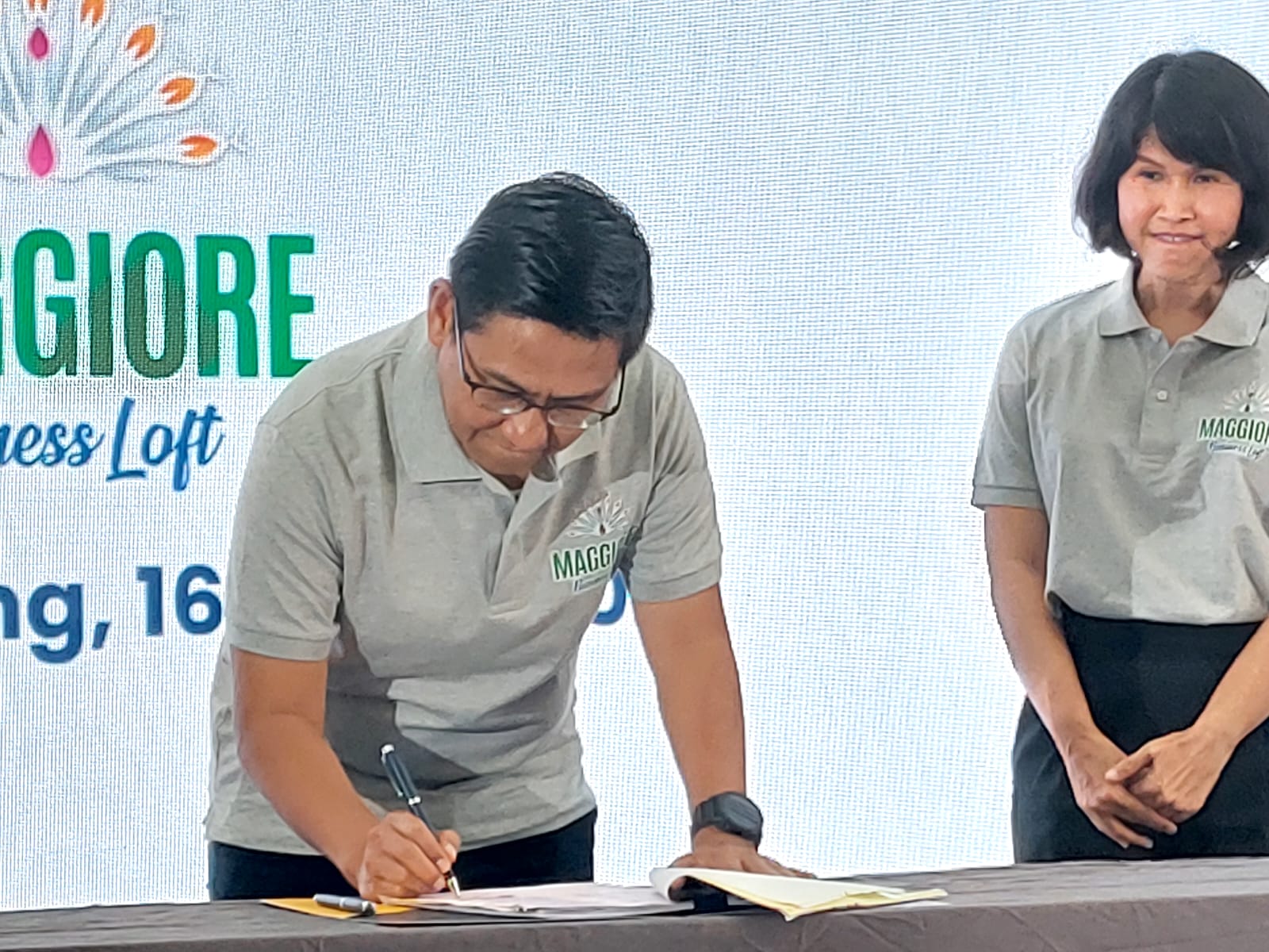 Besama Total Bangun Persada, Paramount Land Dirikan Kawasan Bisnis Premium di Gading Serpong Penandatanganan kerjasama pembangunan kawasan Maggiore Bussiness Loft antara Paramount Land dan PT. Total Bangun Persada, Tbk. (Foto: Rachman Deniansyah)