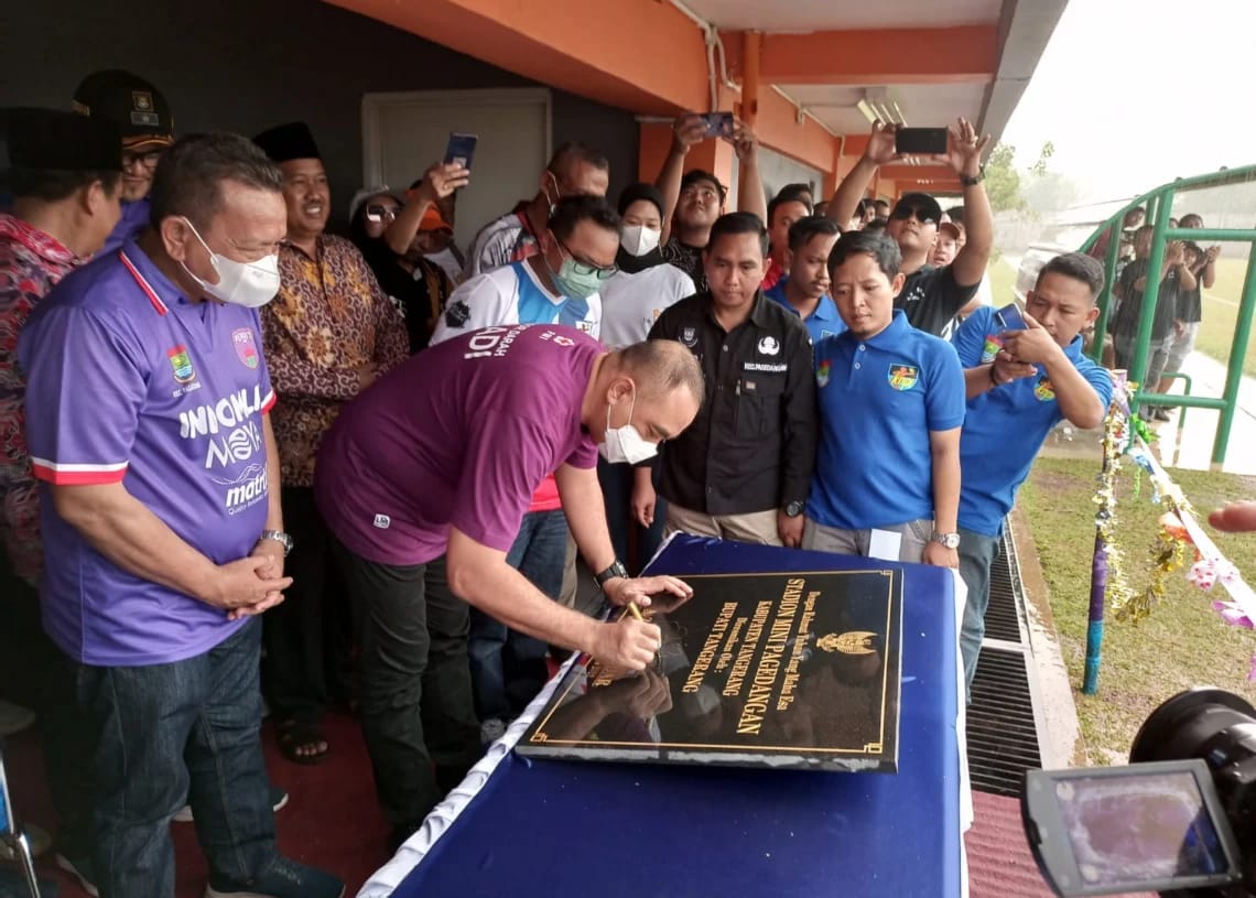 Didukung Jadi Menpora, Zaki Pilih Fokus di Kabupaten Tangerang foto : Ist