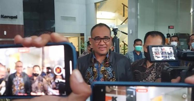 Rafael Alun Trisambodo ketika berada di gedung KPK