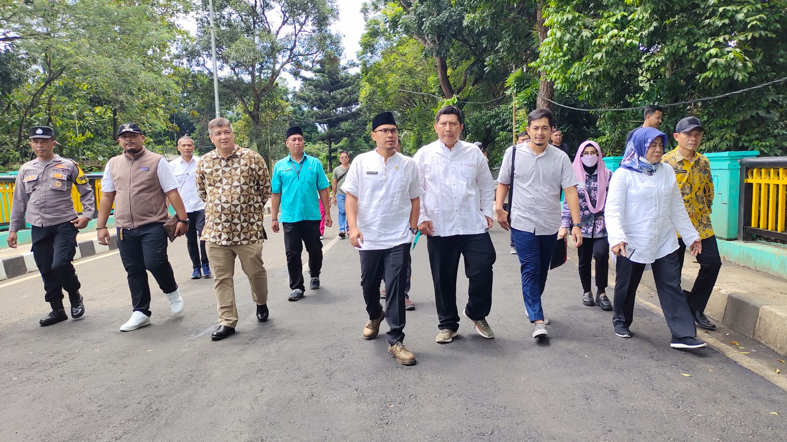 Jembatan Villa Cinere Mas Sekarang Lebih Eksotik foto: Ist