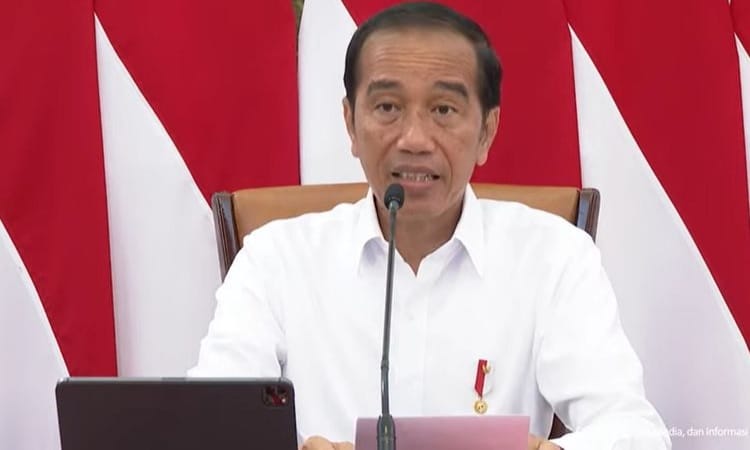 Jokowi Larang Pejabat Gelar Bukber, Ini Alasannya (Foto : Setpres)