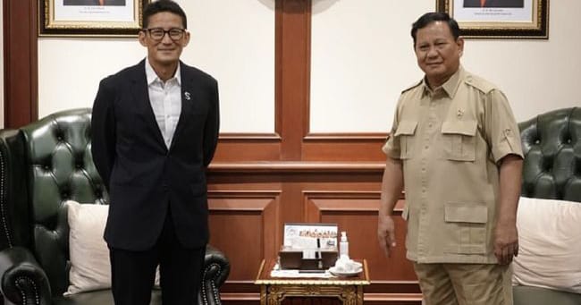 Kesetiaan Sandi Ke Prabowo Goyah Lagi (Foto : Istimewa)