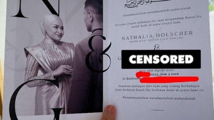 Nathalie Holscher Tegaskan Undangan Nikahnya Hanya Gimmick (Foto : Istimewa)