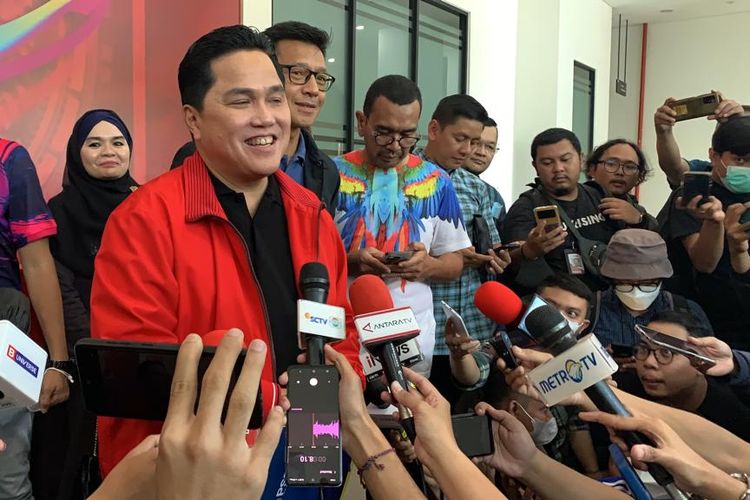 Erick Thohir Ketum PSSI   foto : Ist