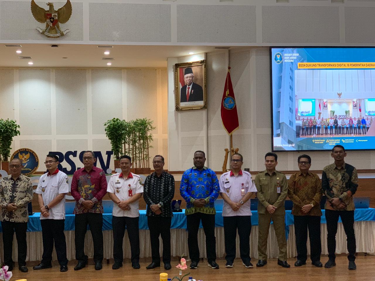 Pelayanan Berbasis Digital, Kominfo Kerjasama Dengan BSSN Pemanfaatan Sertifikat Elektronik Kerjasama Diskominfo Tangsel dengan BSSN, Depok, Jawa Barat