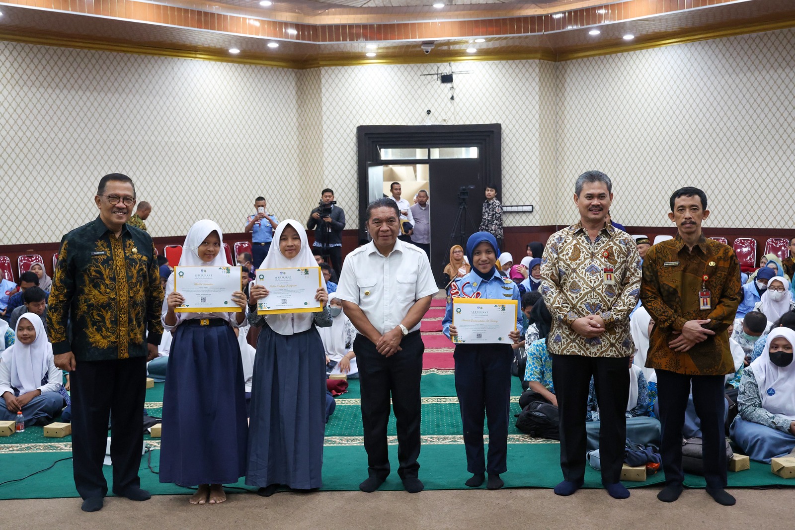 Peluncuran Pelajar Antikorupsi foto ; Humas Pemprov