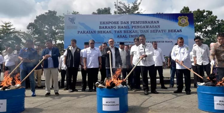 Pemerintah Bersinergi Berantas Impor Pakaian Bekas (Foto : Istimewa)