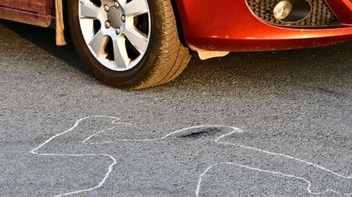 Pesepeda di Tangsel Tewas Tertabrak Sedan, Sempat Terseret Puluhan Meter Foto: Ist