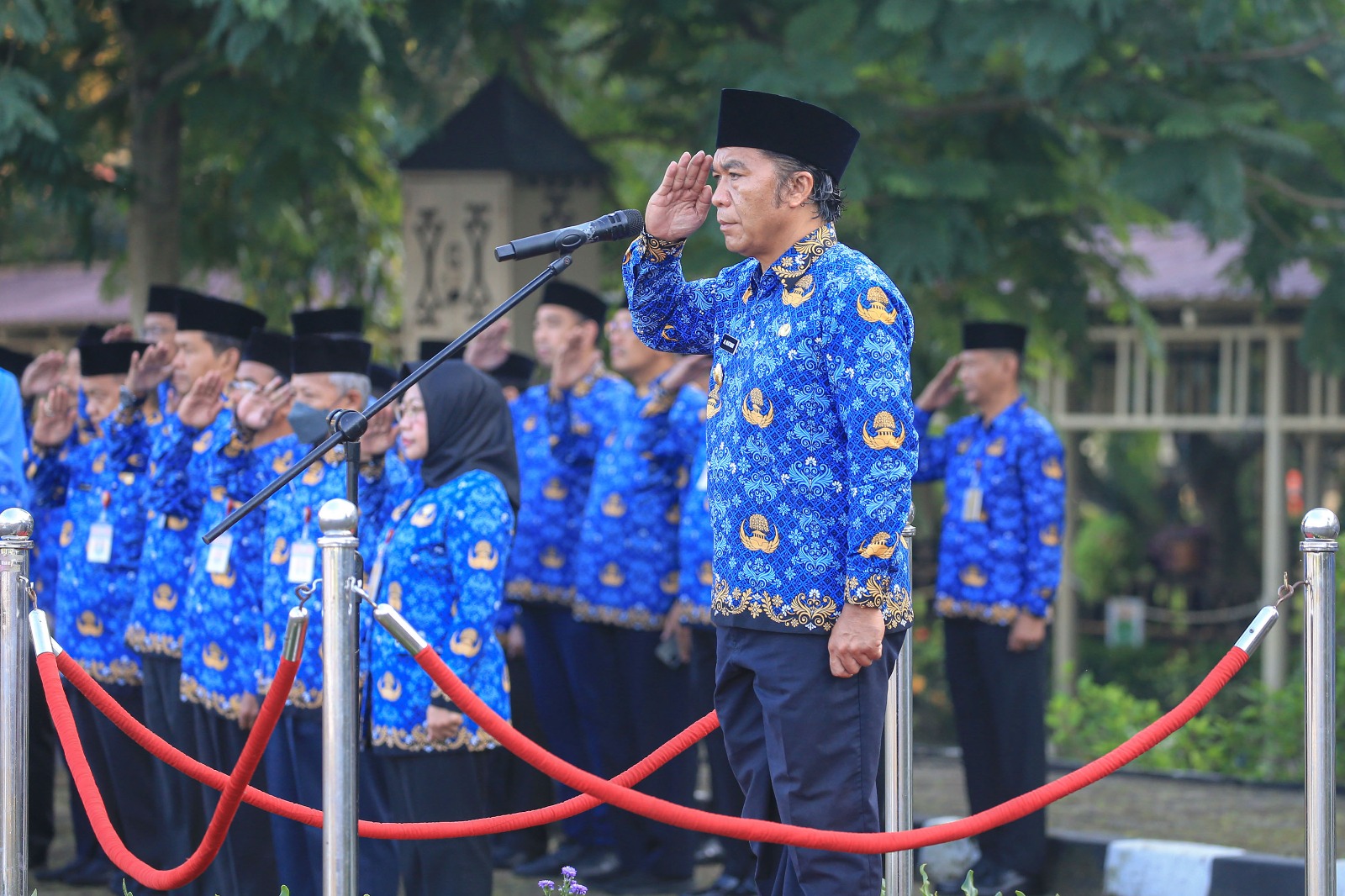 Pj Gubernur Banten Al Muktabar Ajak Terus Tingkatkan Capaian Pembangunan (Foto : Humas Pemprov)