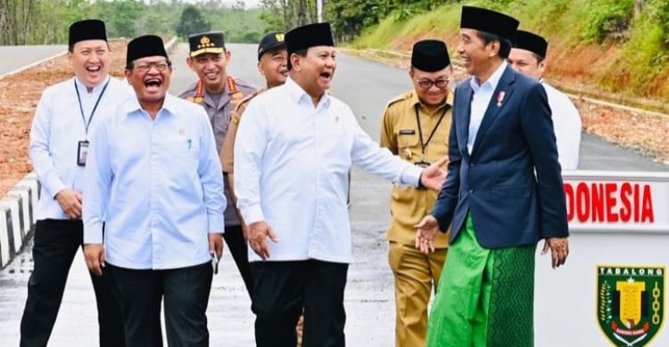 Prabowo Anggap Jokowi Gurunya (Foto : Setpres)