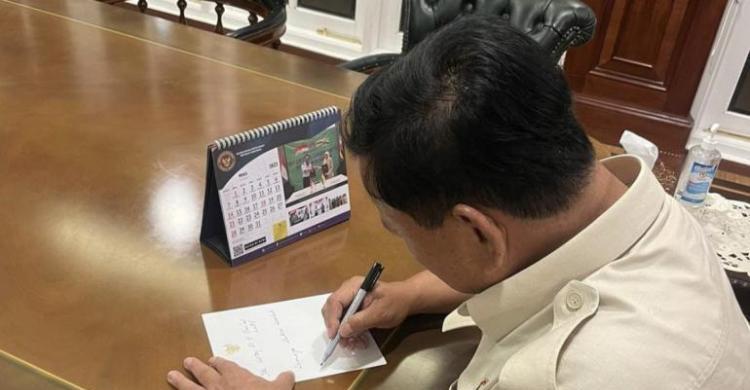 Prabowo Kirim Surat Doakan Kesembuhan Ustad Das’ad Latif Foto: Ist