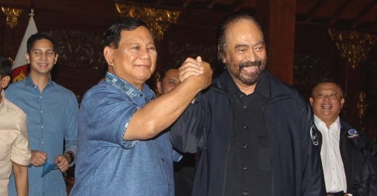 Prabowo-Paloh Bersatu, Tapi Tidak Sekutu (Foto : Istimewa)