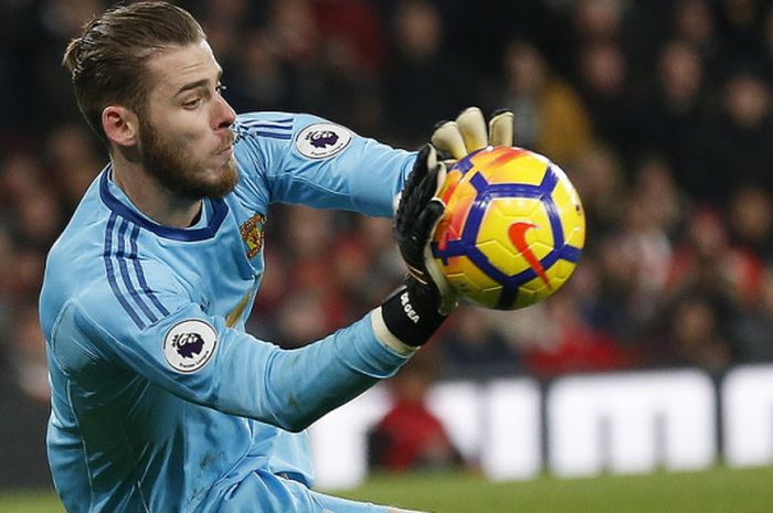Tolak Perpanjangan Kontrak, De Gea Tinggalkan MU (Foto : Istimewa)