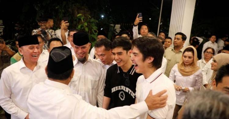 2 Putra Ahmad Dhani Bergabung Dengan Gerindra Foto : Ist