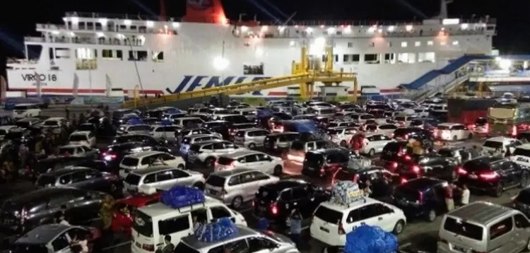 ASDP Sulap Lahan Parkir Jadi Tollgate Karamaian di Pelabuhan Ciwandan, Cilegon. Foto ; Ist