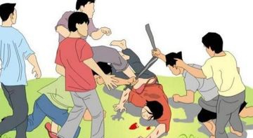 Bermaksud Melerai, Pria di Jaksel Kena Bacok 3 Orang Saat Takbir Keliling Ilustrasi pembacokan. Foto ; Ist
