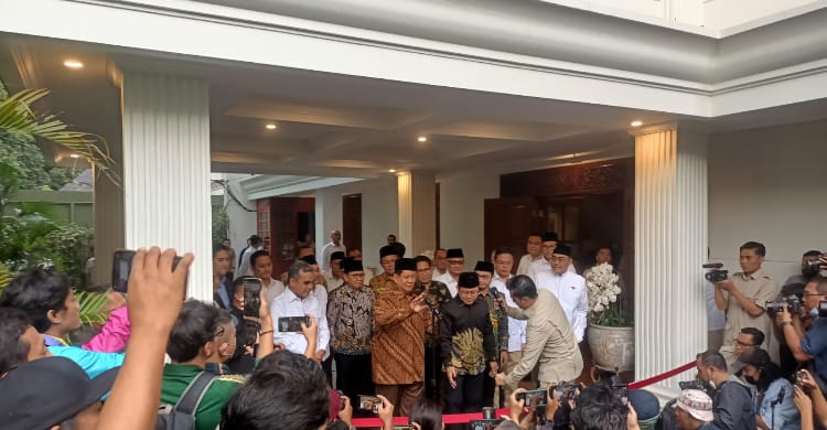 Bertemu Prabowo Di Kertanegara, Imin Bawa Formasi Lengkap Foto: Ist