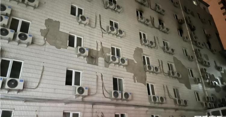 Changfeng Hospital Beijing Kebakaran, 21 Meninggal, 71 Dievakuasi Gedung Changfeng Hospital Beijing. Foto : Ist