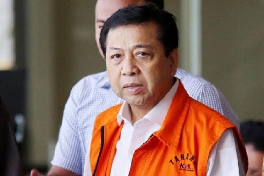 Dapat Remisi Idul Fitri, Hukuman Setya Novanto Dipangkas Sebulan Foto ; Ist