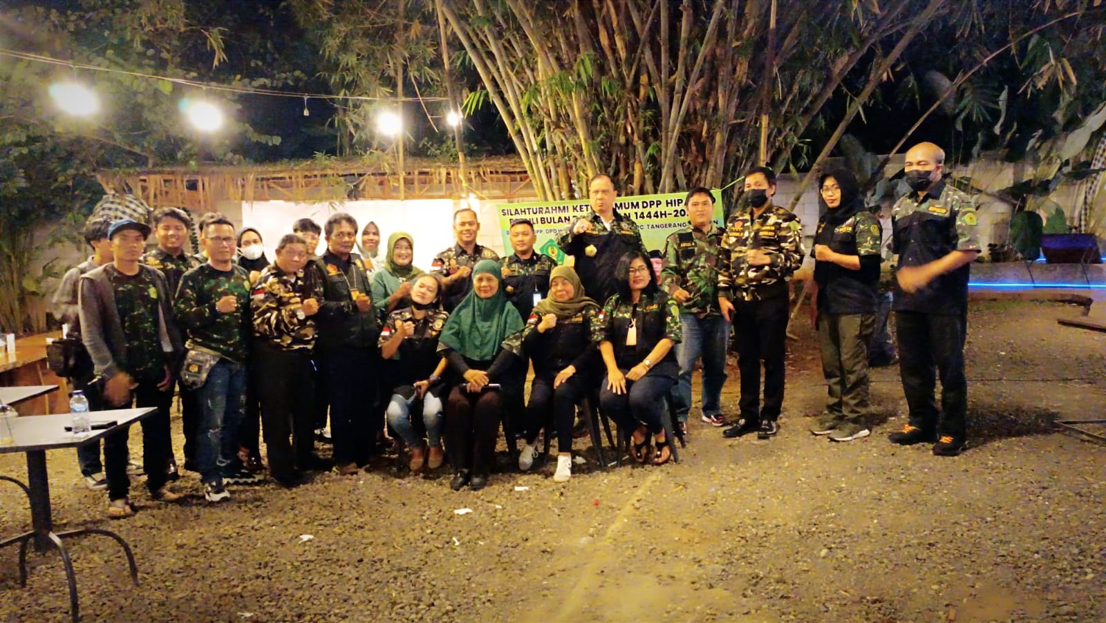 Dewan Pimpinan Pusat (DPP) Himpunan Putera dan Puteri Keluarga Besar TNI Angkatan Darat (Hipakad) menymbangi Dewan Pimpinan Cabang (DPC) Hipakad Tangsel mengadakan rapat. (din)