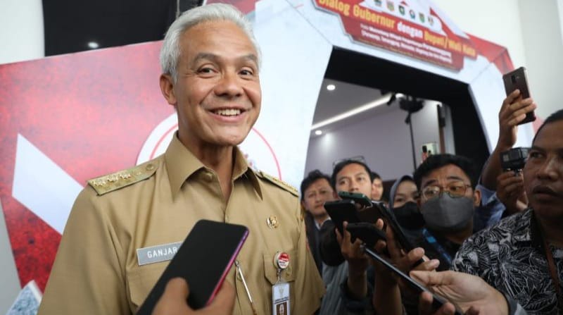 Elektabilitasnya Dibilang Anjlok, Ganjar Ketawa (Foto : Istimewa)