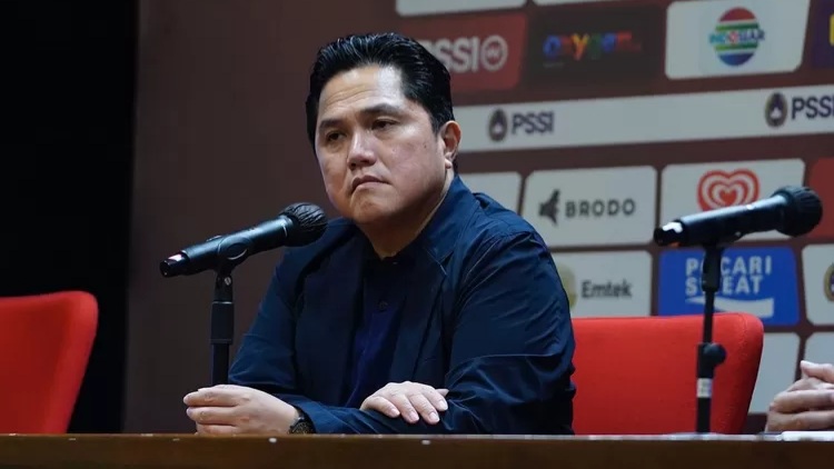 Ketum PSSI Erick Thohir.  Foto : Ist