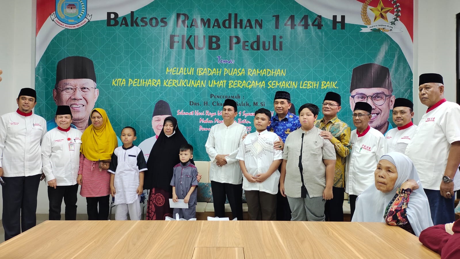 FKUB Rawat Silaturahmi Wilayah Melalui Baksos Ramadan Foto: Ist