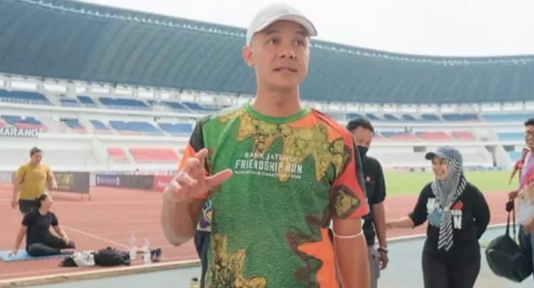 Ganjar Minta Maaf Ke Pemain Timnas U-20 Karena Gagal Bermain foto : Ist