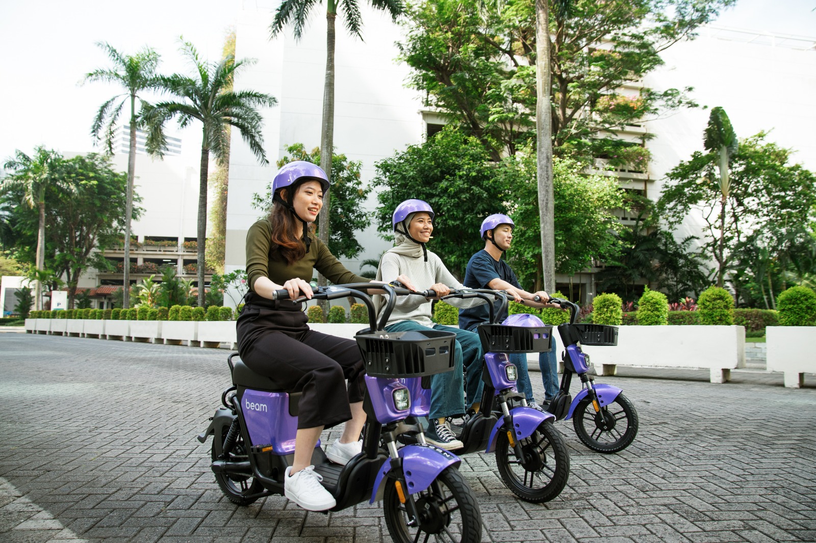 Hadirkan Layanan Armada Listrik Mikromobilitas, Beam Mobility Kini Ada di Bintaro Jaya foto: Ist